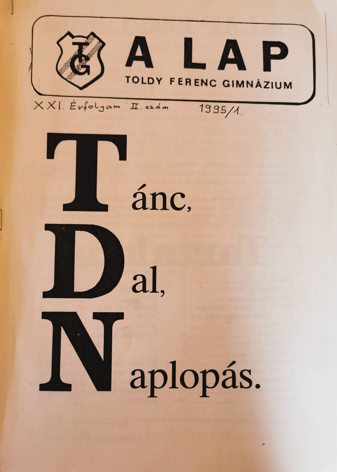 Toldys Diák Napok (1975-)2022